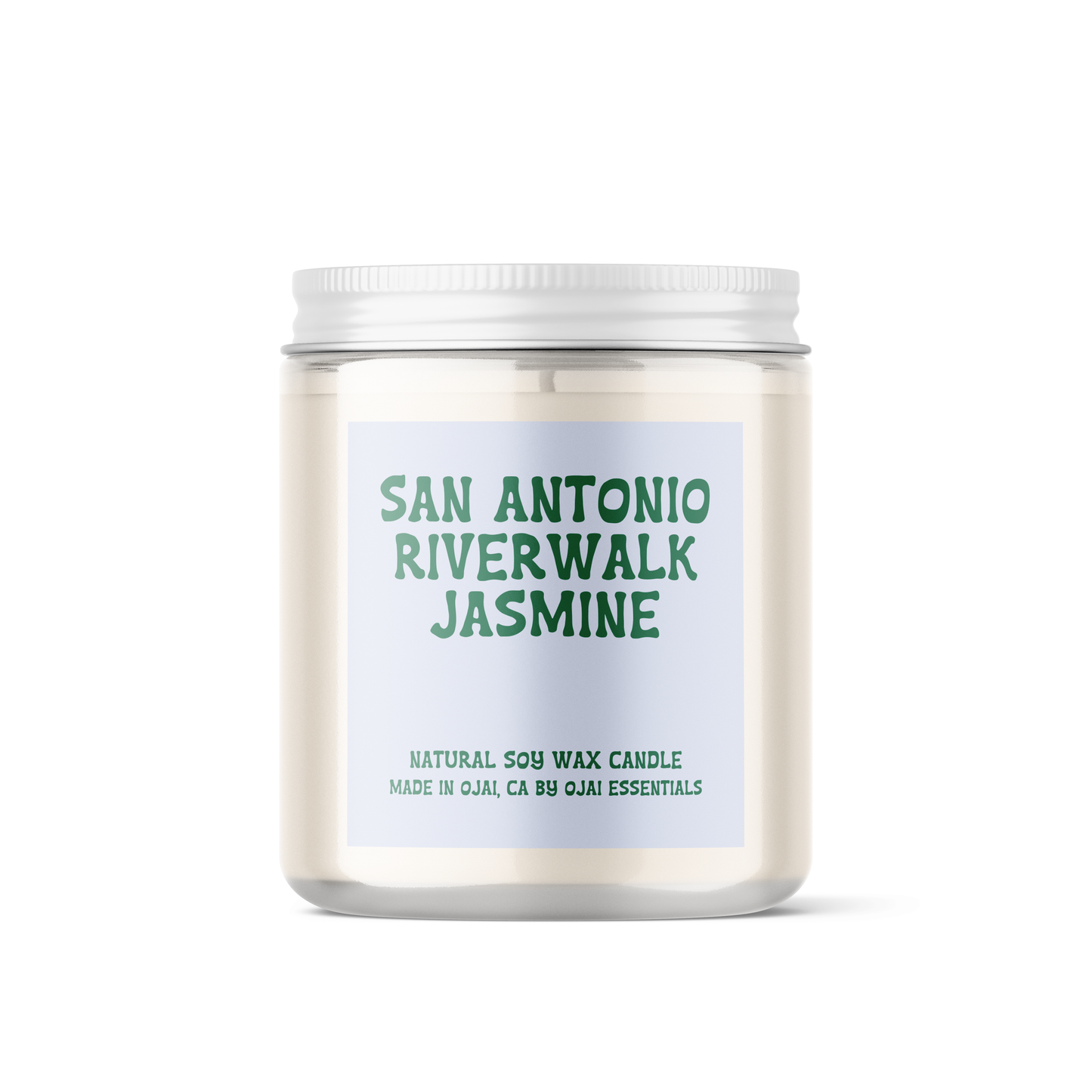 San Antonio Riverwalk Jasmine Soy Candle
