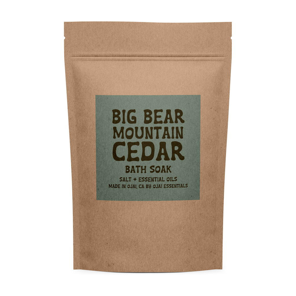 Big Bear Mountain Cedar Bath Soak