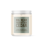 Big Bear Mountain Cedar Candle