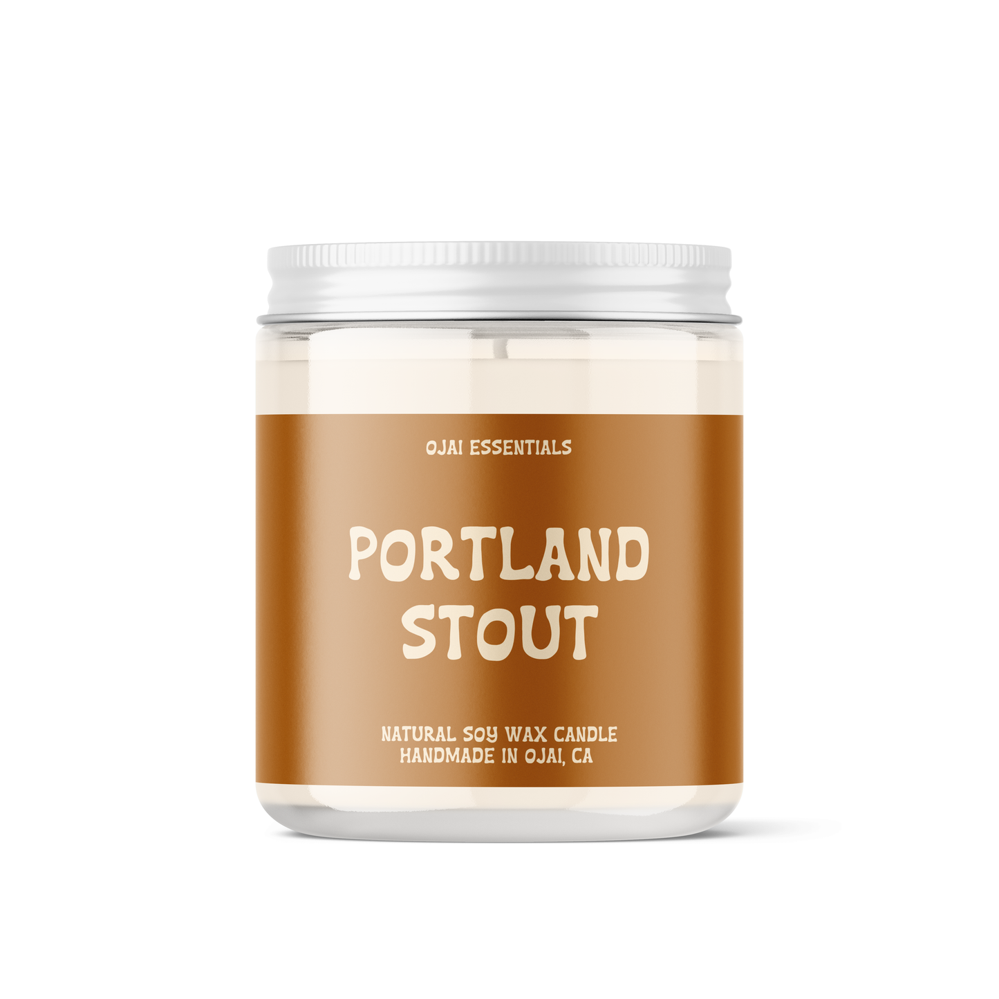 Candle | Portland Stout | Natural Soy Wax | Glass Jar