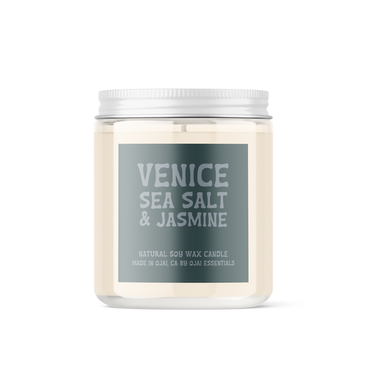 Venice Sea Salt & Jasmine Soy Candle