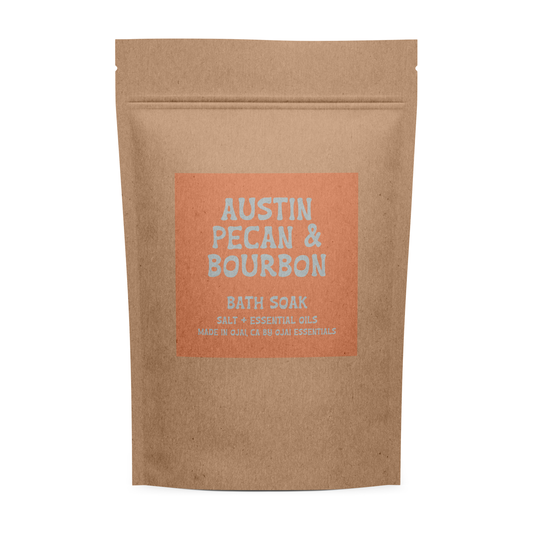 Austin Pecan & Bourbon Bath Salts