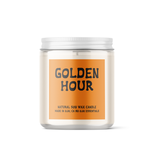 Golden Hour Soy Candle | 4 oz & 8 oz