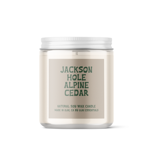 Jackson Hole Alpine Cedar Soy Candle | 4 oz & 8 oz