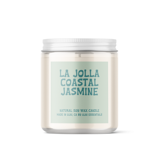 La Jolla Coastal Jasmine Soy Candle