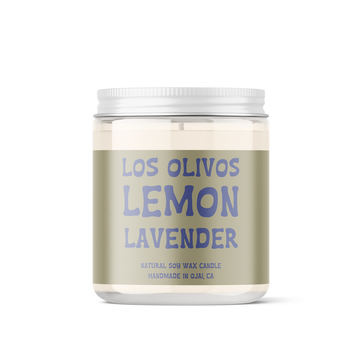 Candle | Los Olivos Lemon Lavender | Natural Soy Wax