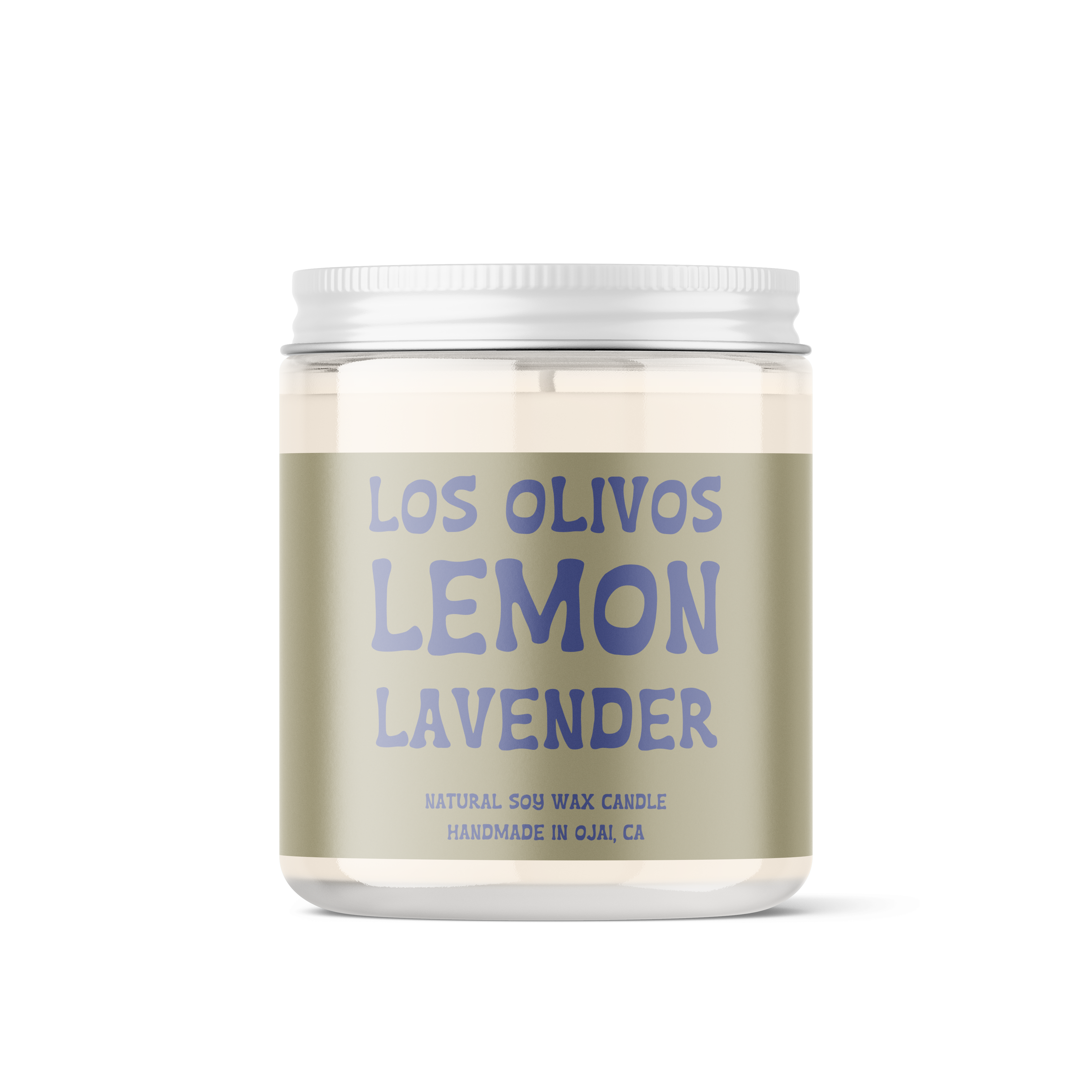 Los Olivos Lemon Lavender Candle