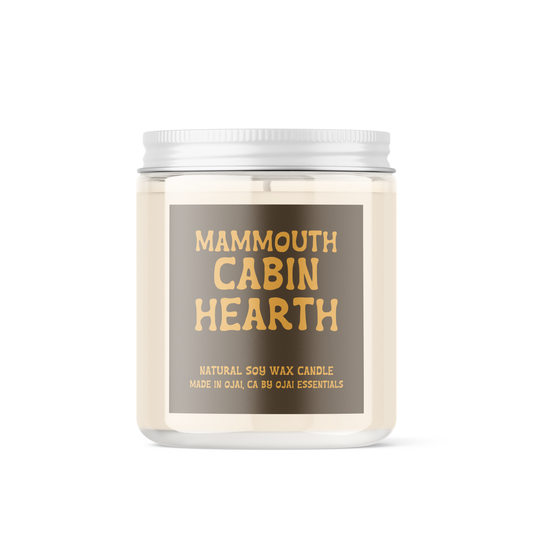 Mammouth Cabin Hearth Soy Candle