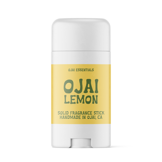 Solid Fragrance Stick | Ojai Lemon | All-Natural