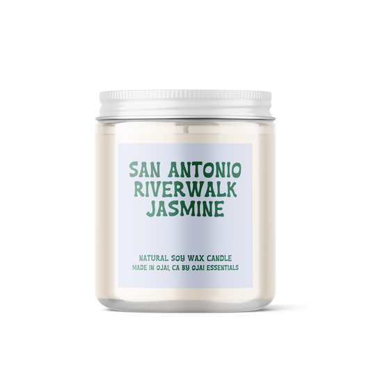 San Antonio Riverwalk Jasmine Soy Candle